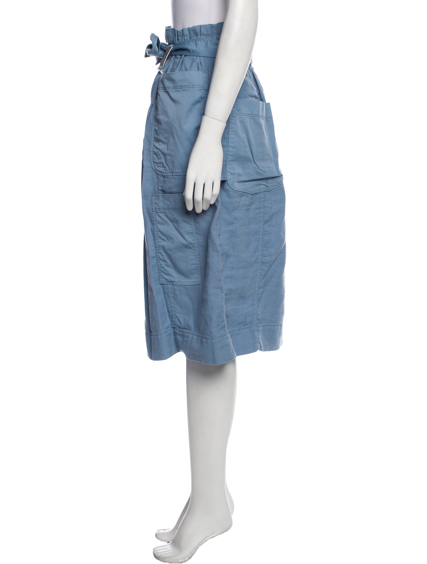 High Knee-Length Skirt