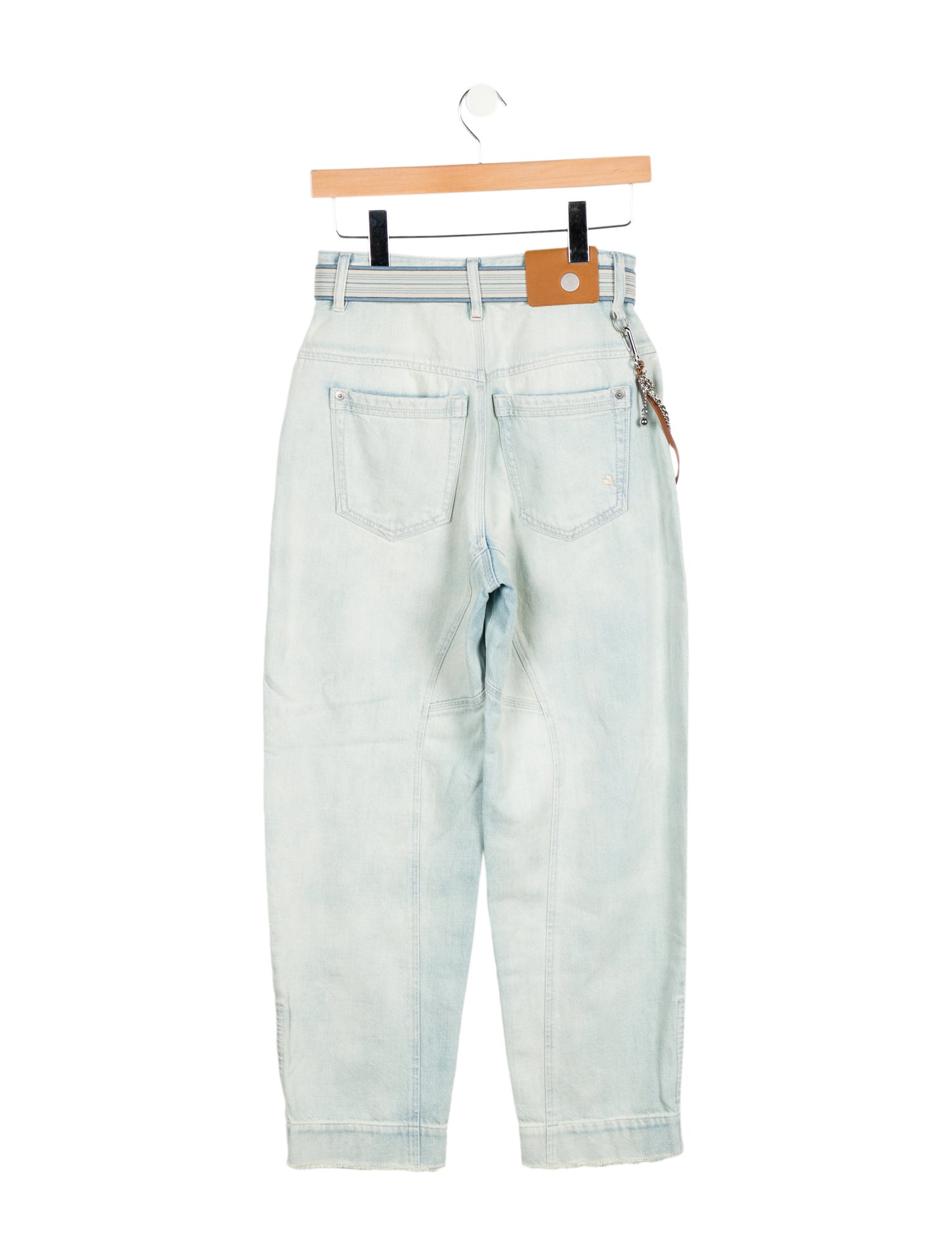 High Straight Leg Pants