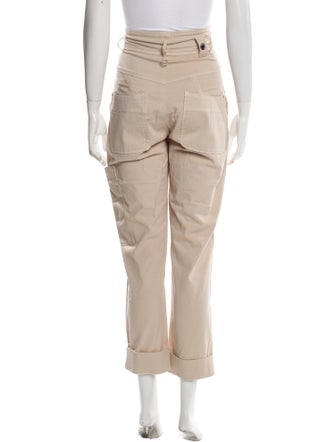 High Straight Leg Pants