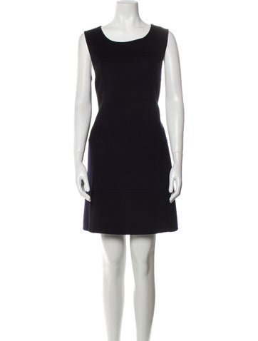 High Dresses Scoop Neck Mini Dress M