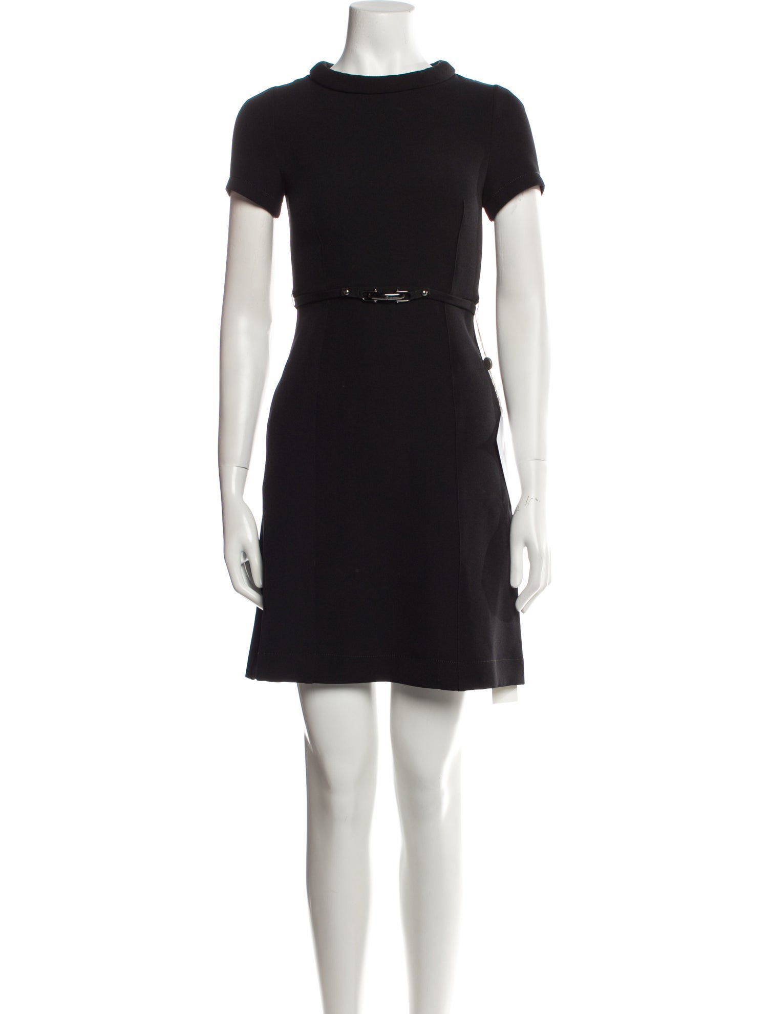 High Crew Neck Mini Dress w/ Tags