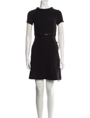 High Dresses Crew Neck Mini Dress I 38 US 2 | S