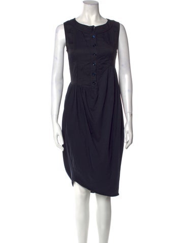 High Dresses Crew Neck Knee-Length Dress S