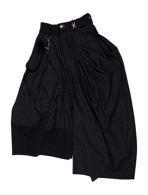 High Striped Wide Leg Pants