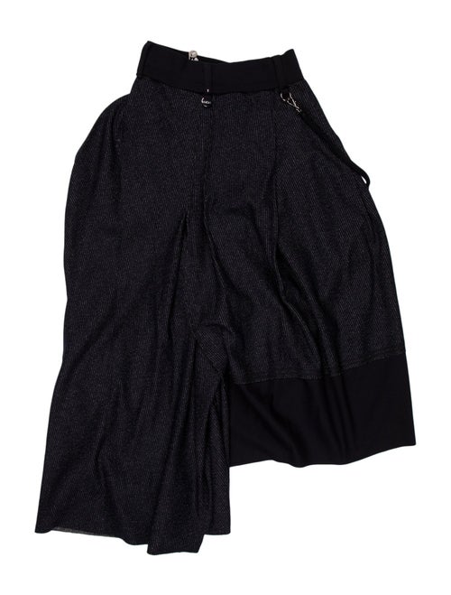 High Striped Wide Leg Pants