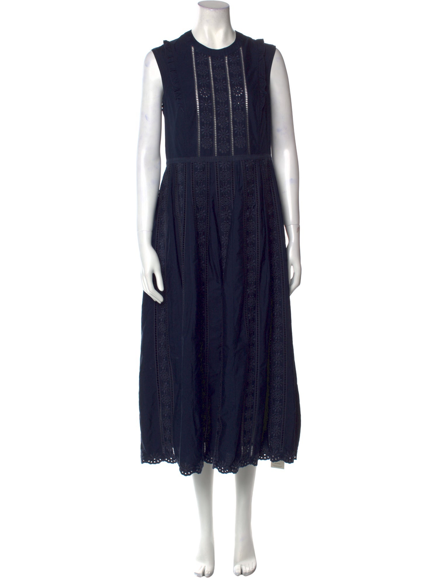 High Crew Neck Long Dress w/ Tags