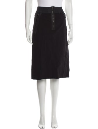 High Knee-Length Skirt