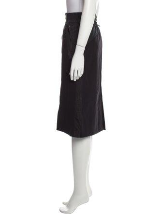 High Knee-Length Skirt