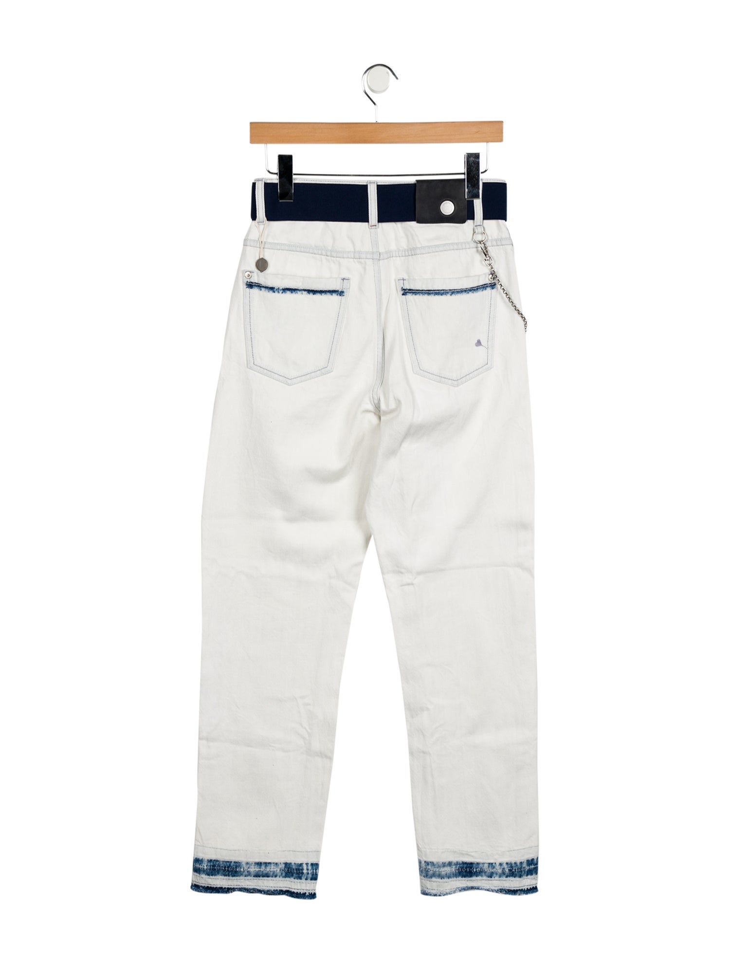 High High-Rise Straight Leg Jeans
