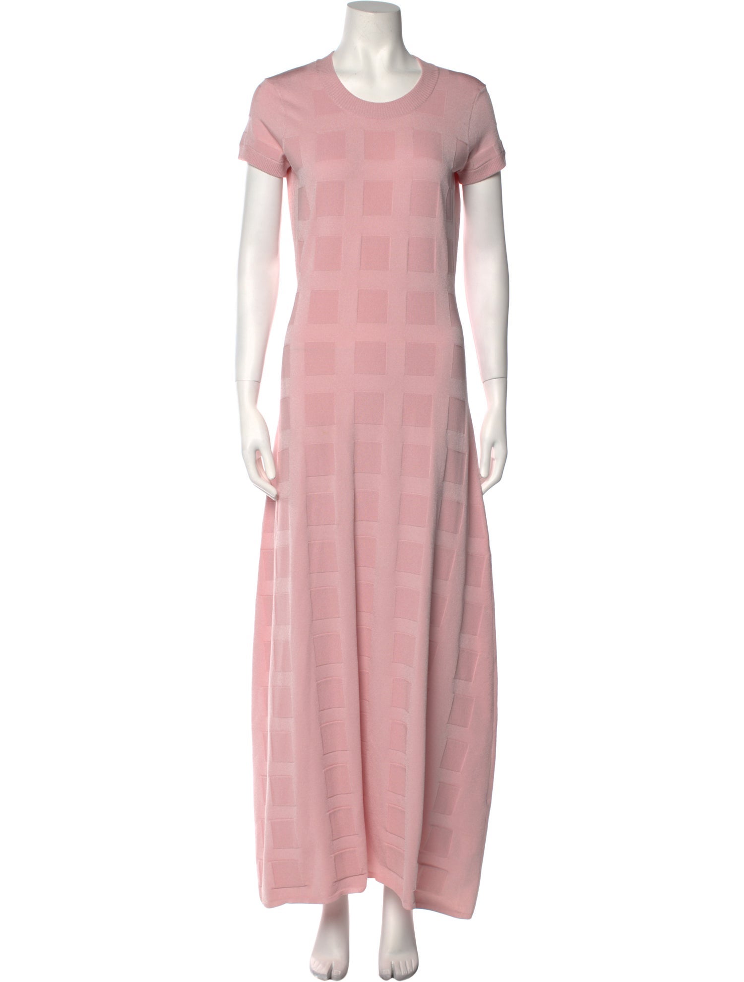 High Sport Crew Neck Long Dress