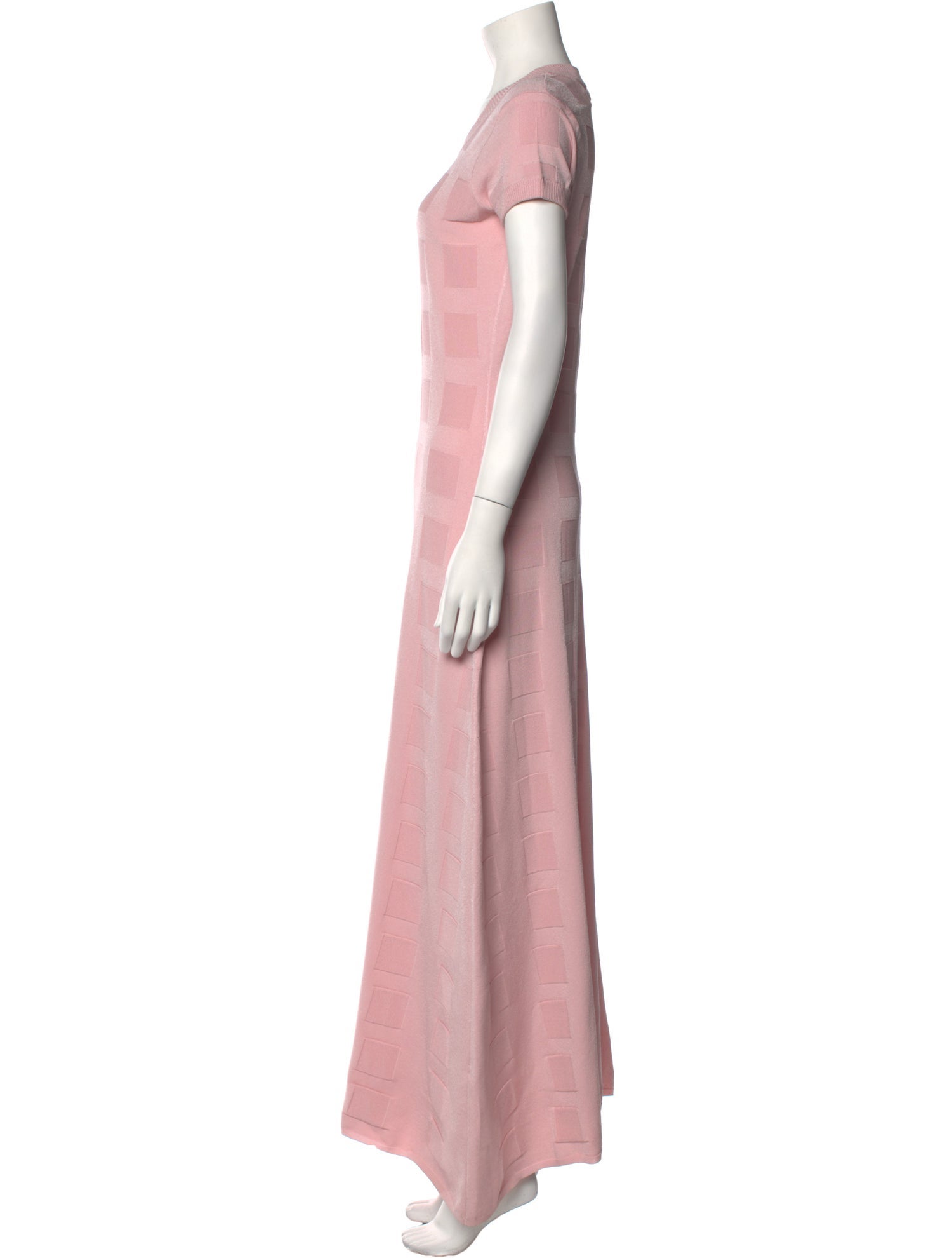 High Sport Crew Neck Long Dress
