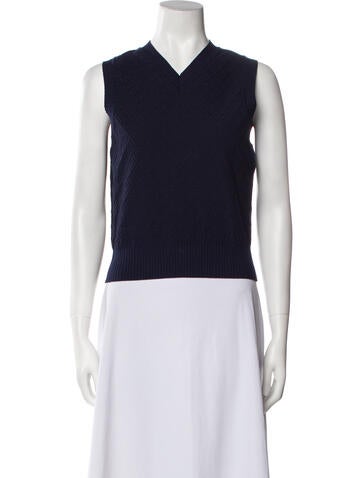High Sport Tops V-Neck Sleeveless Top S