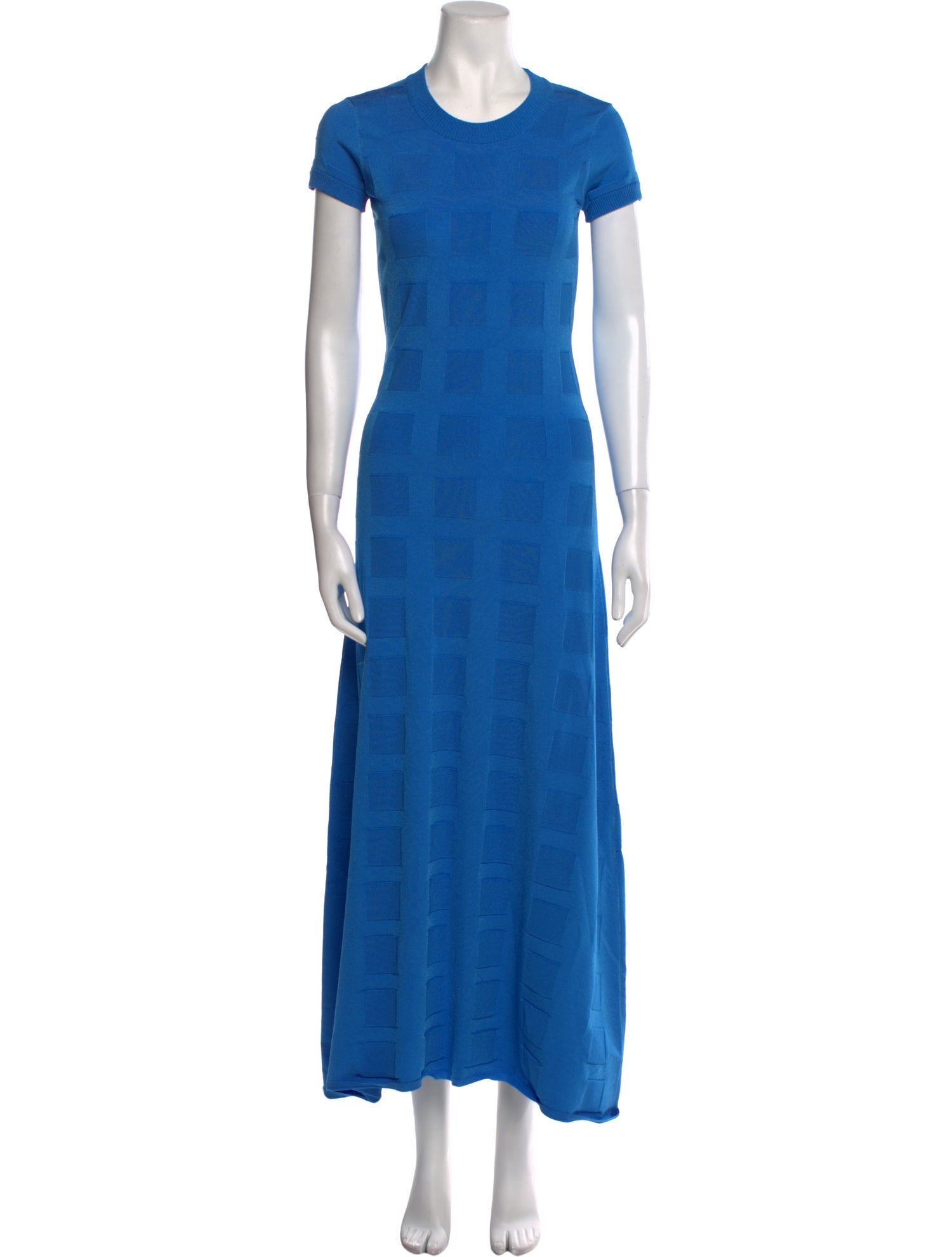 High Sport Crew Neck Long Dress