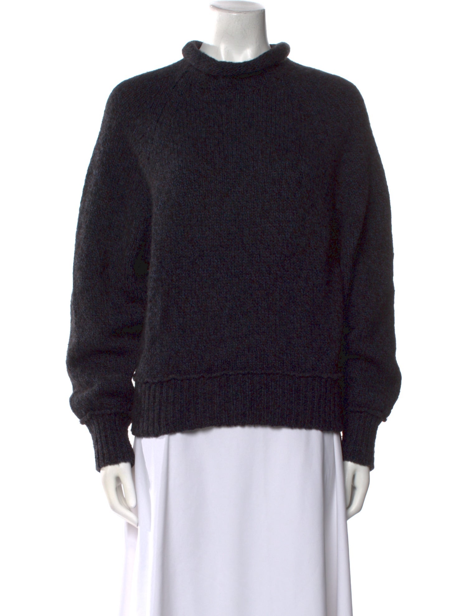 High Sport Wool Mock Neck Sweater