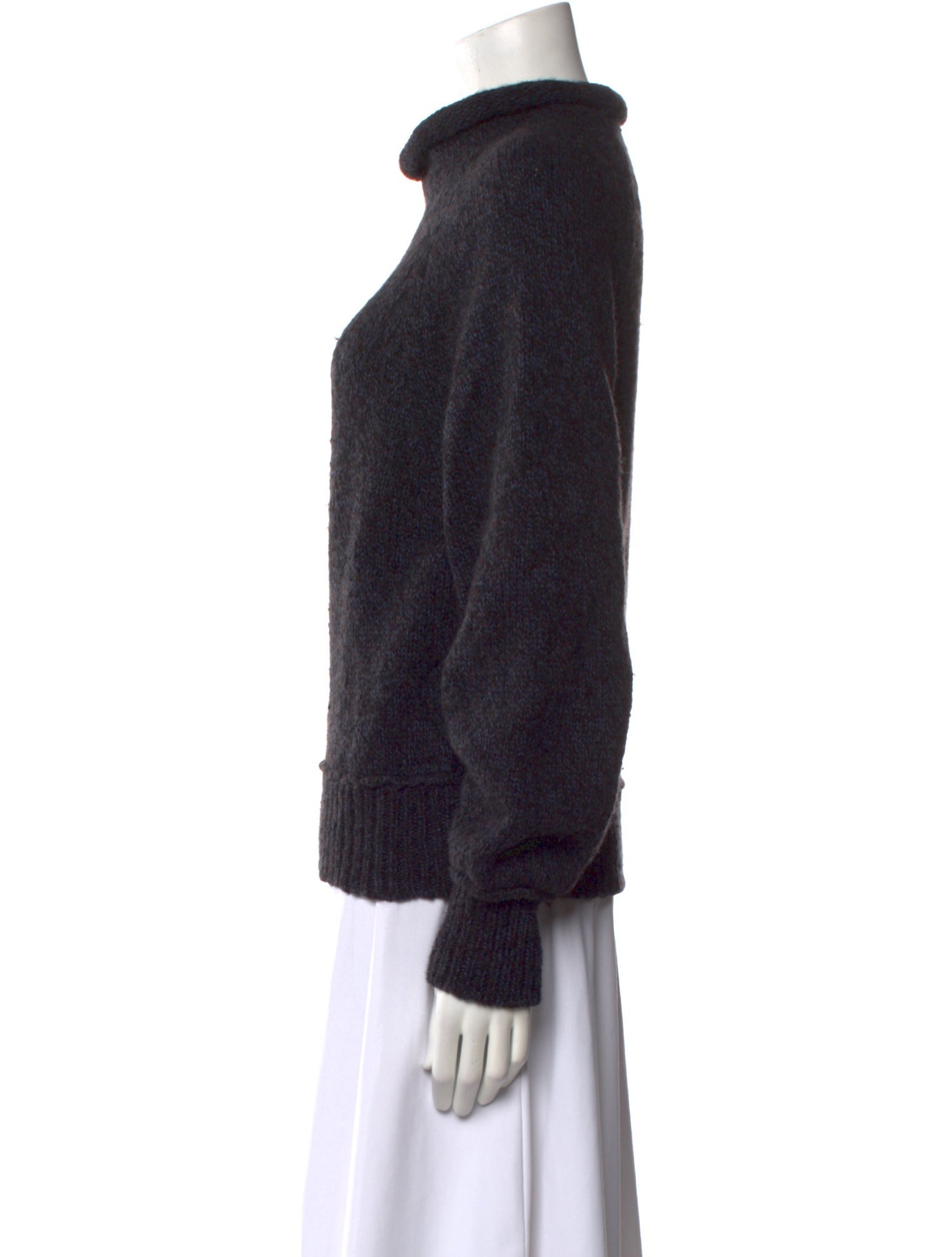 High Sport Wool Mock Neck Sweater