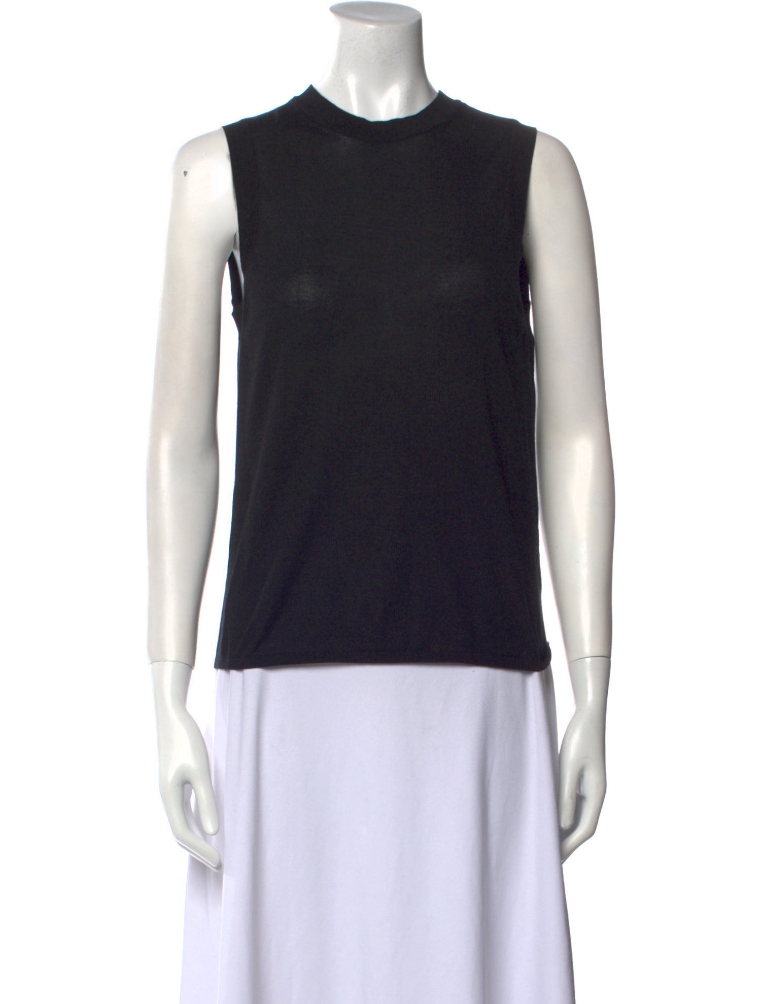 High Sport Crew Neck Sleeveless Top