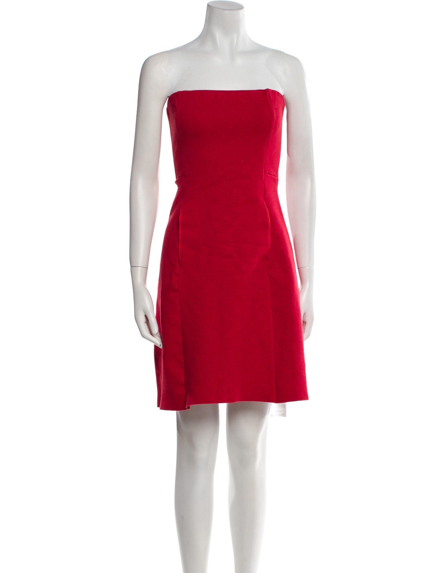 High Sport Strapless Mini Dress