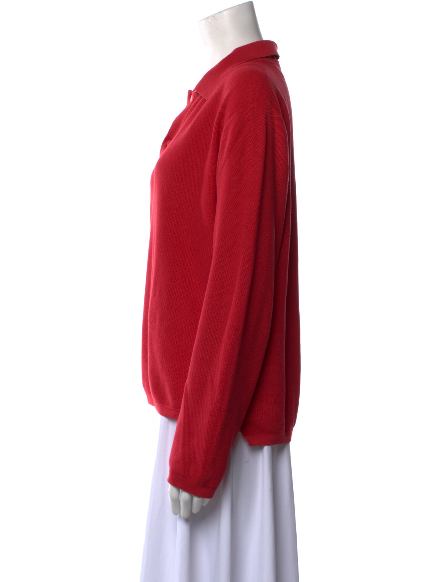 High Sport V-Neck Long Sleeve Polo