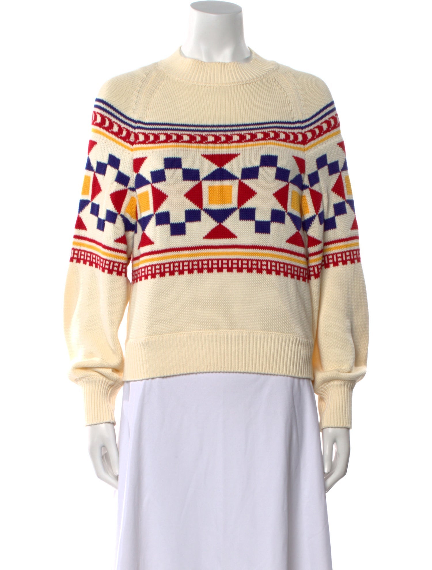 High Sport Graphic Print Crew Neck Sweater