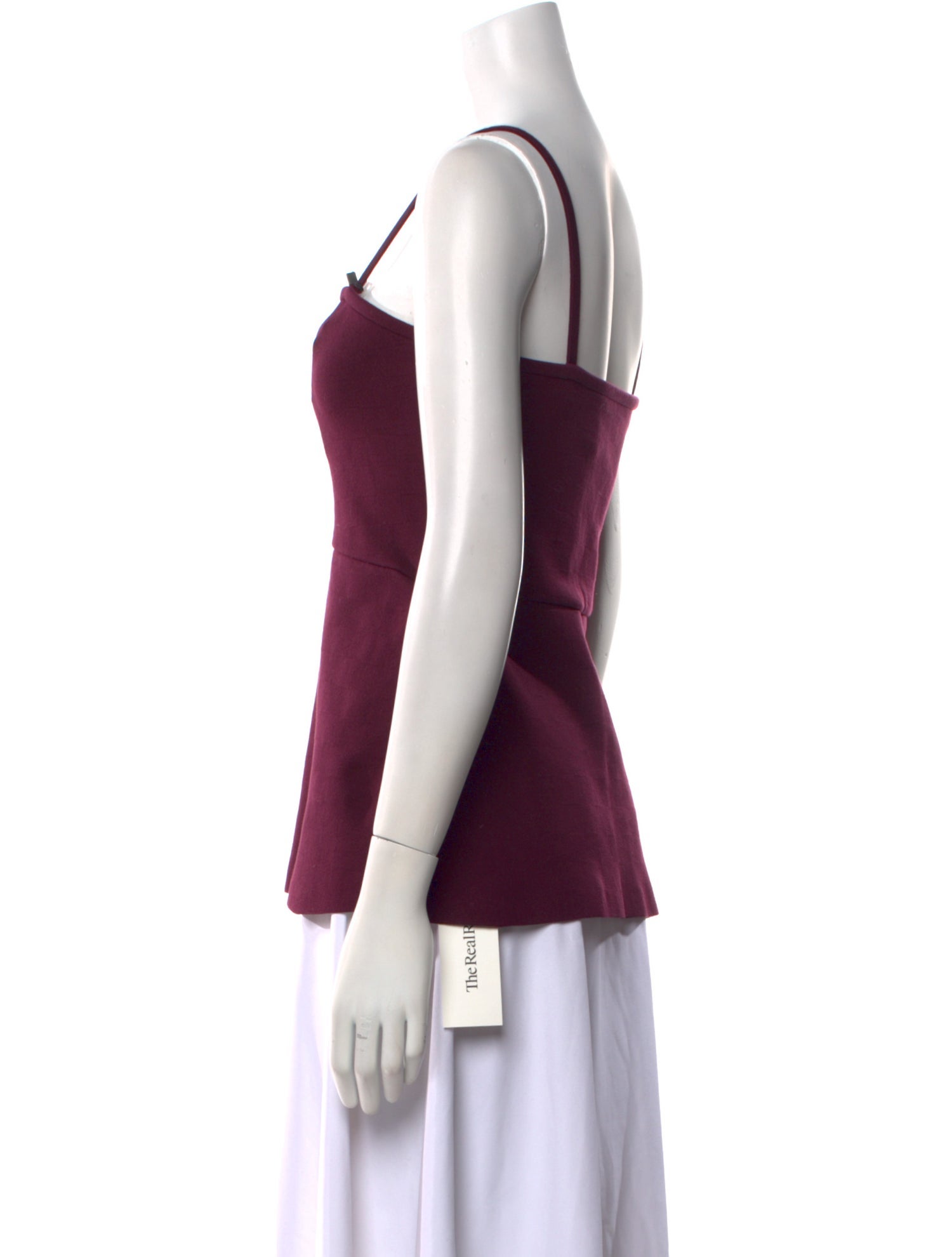 High Sport Square Neckline Sleeveless Top