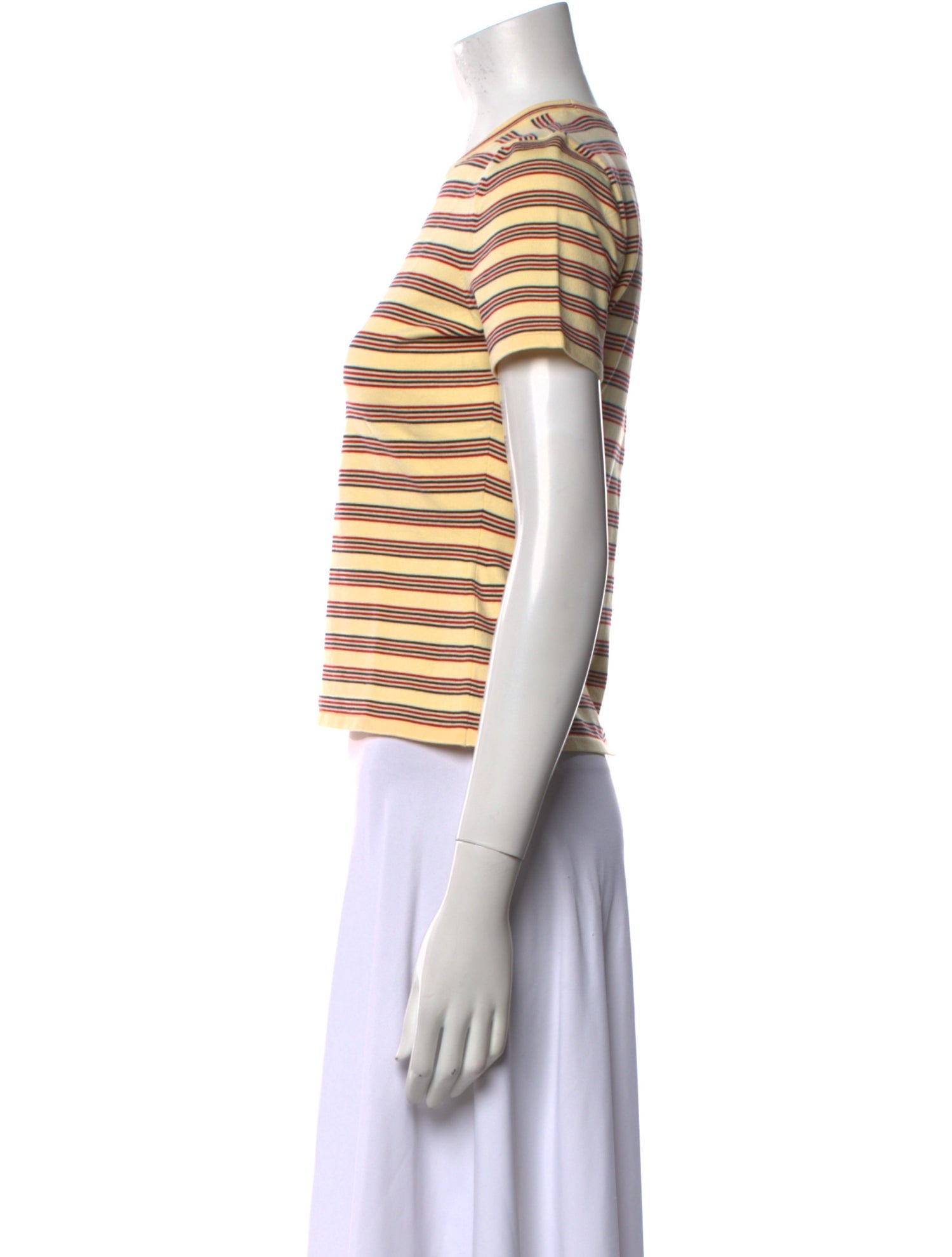 High Sport Striped Crew Neck T-Shirt