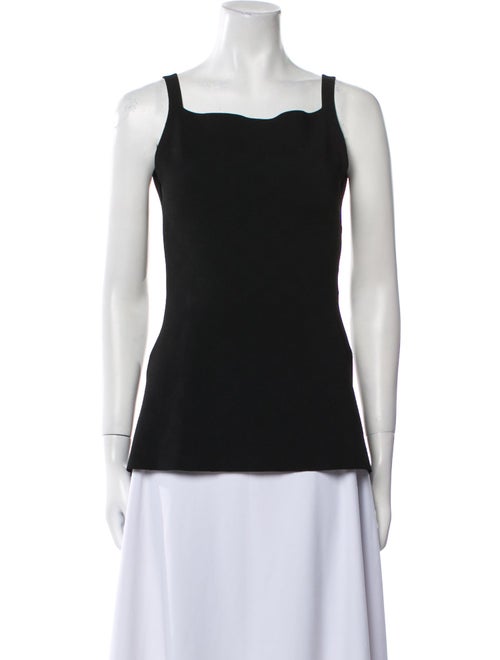 High Sport Square Neckline Sleeveless Top