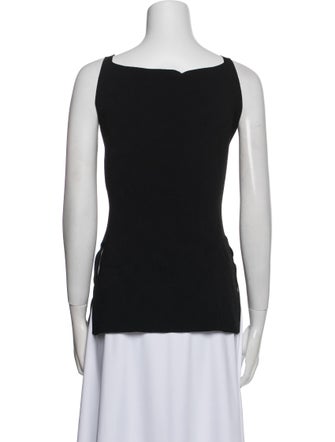 High Sport Square Neckline Sleeveless Top