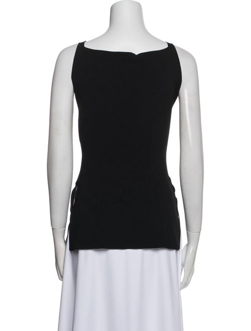 High Sport Square Neckline Sleeveless Top