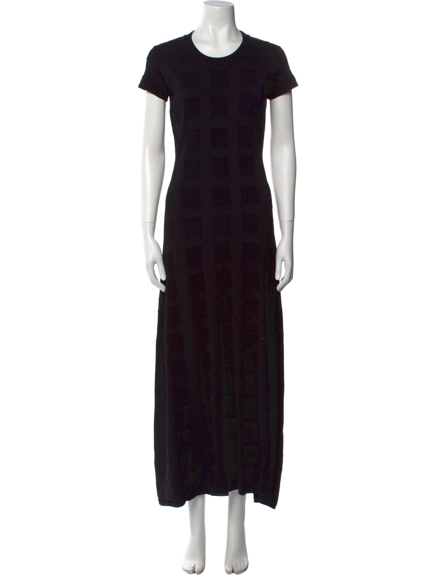 High Sport Crew Neck Long Dress