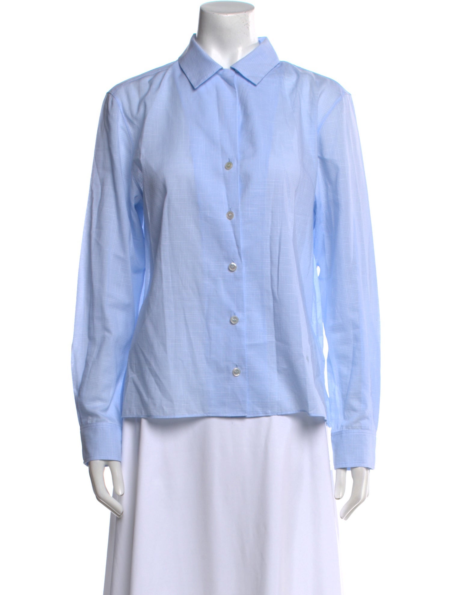 High Sport Long Sleeve Button-Up Top