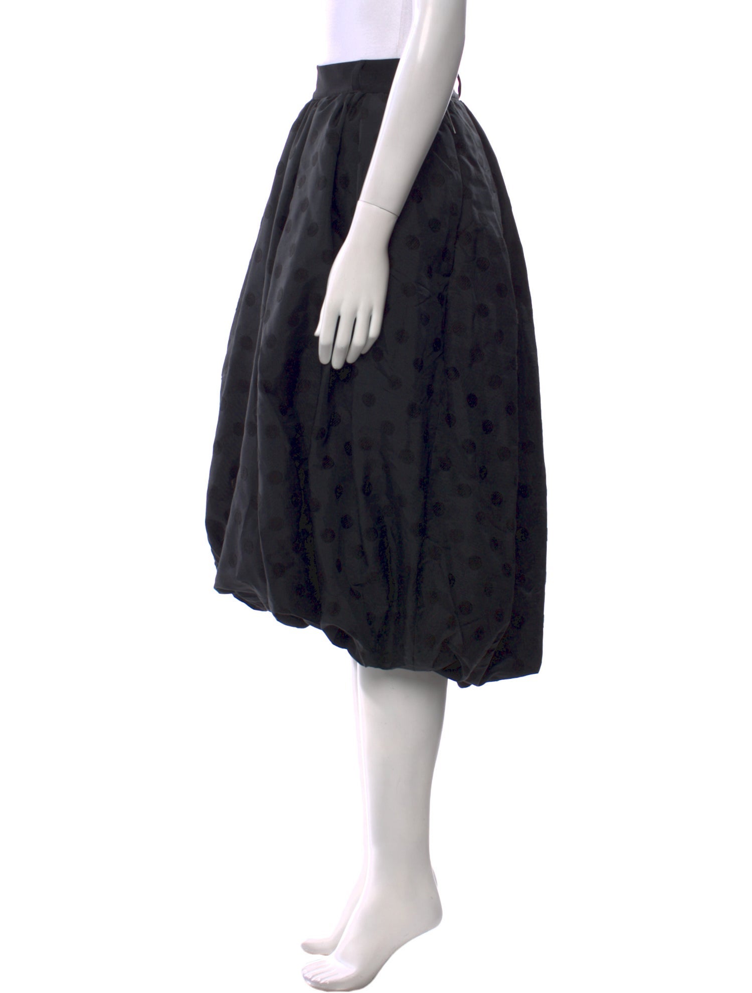 High Sport Polka Dot Print Knee-Length Skirt w/ Tags