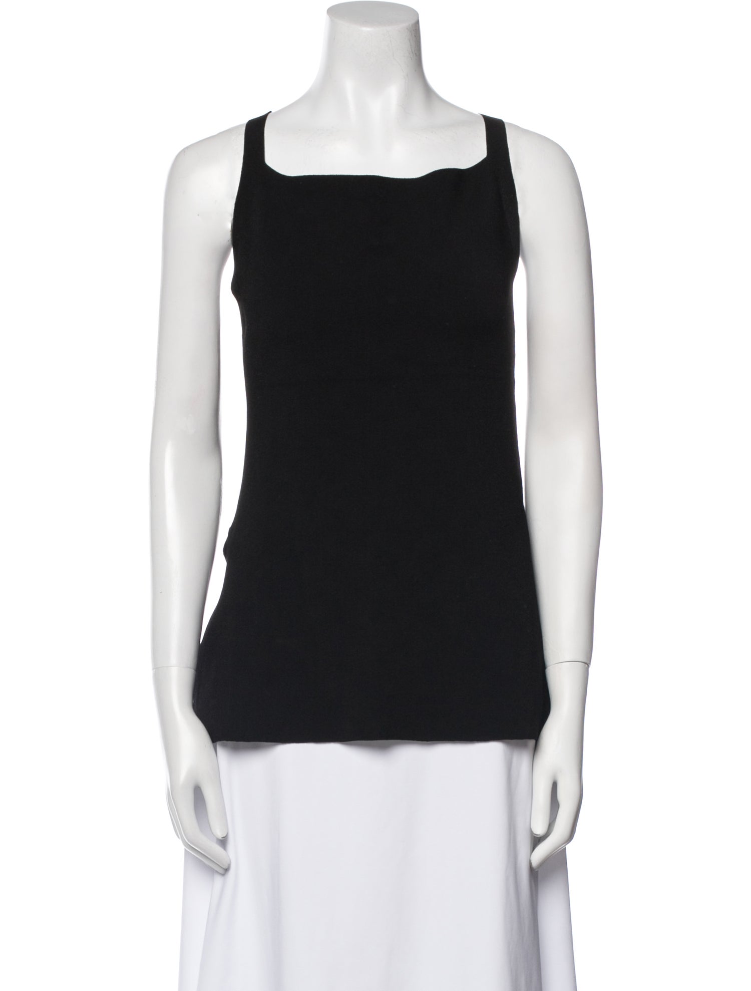 High Sport Square Neckline Sleeveless Top