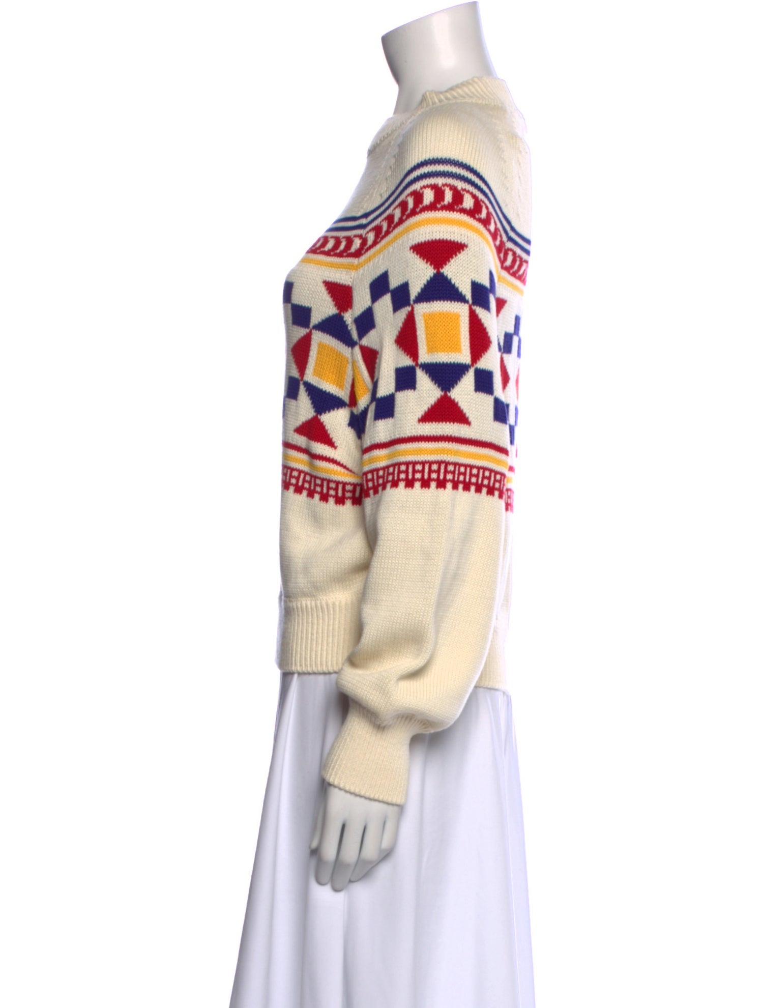 High Sport Printed Crew Neck Sweater w/ Tags