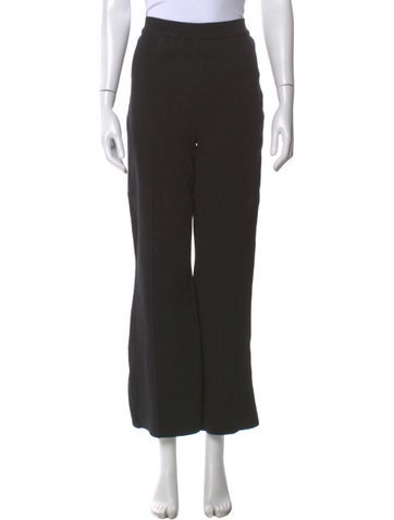 Pre-owned High Sport Flared Pants In Black