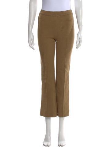 Pre-owned High Sport Flared Pants In Brown