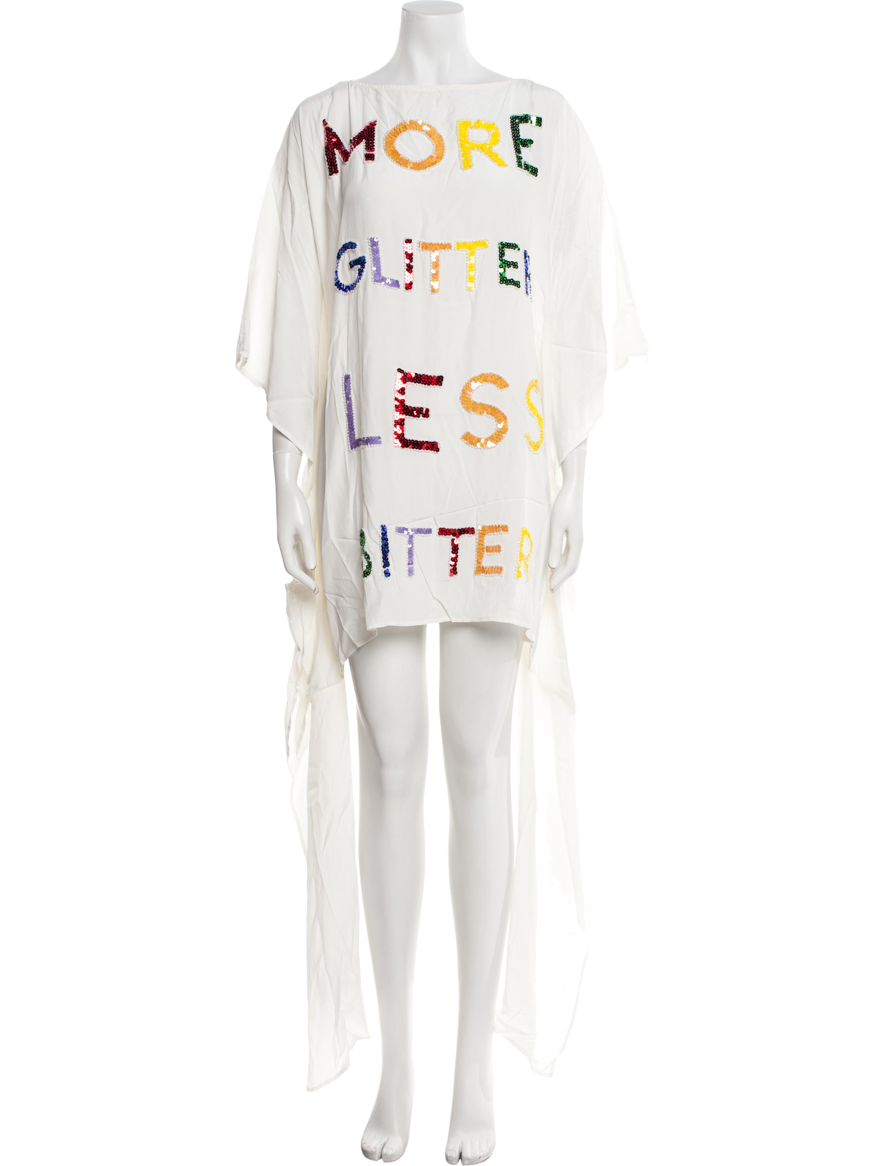 House of Mua Mua Graphic Print Long Dress w/ Tags