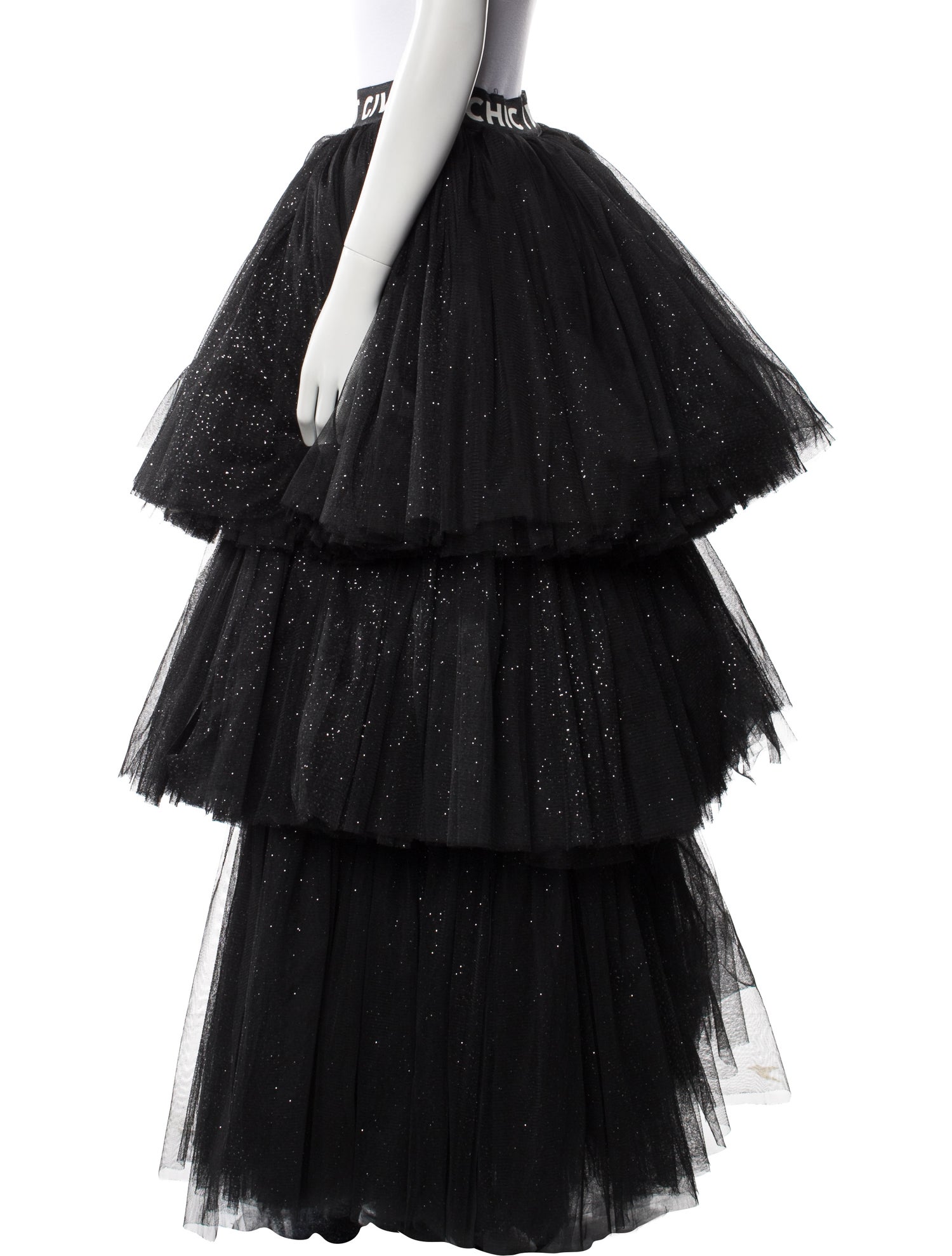 House of Mua Mua Glitter Accents Long Skirt w/ Tags