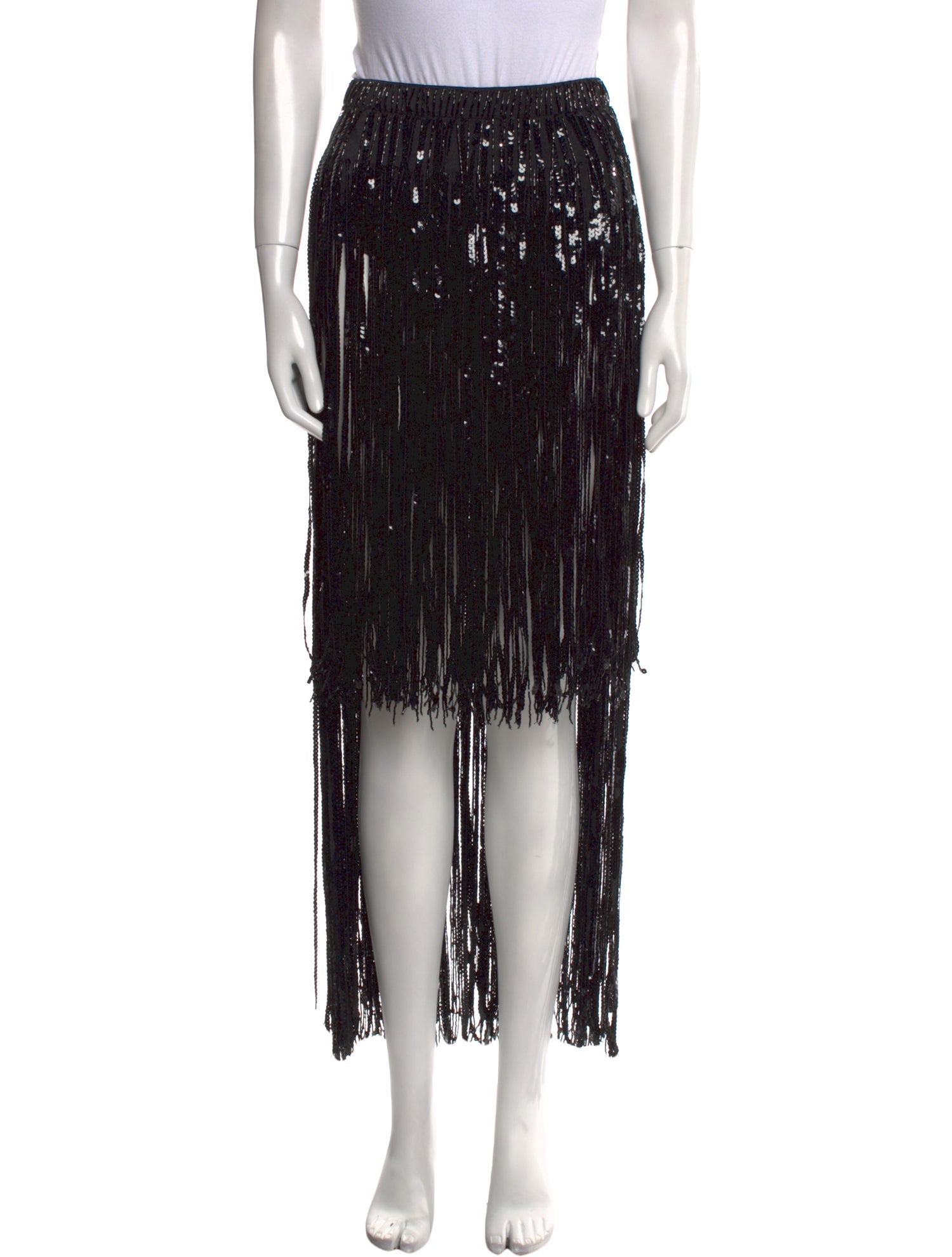 House of Mua Mua Sequin Embellishments Midi Length Skirt w/ Tags