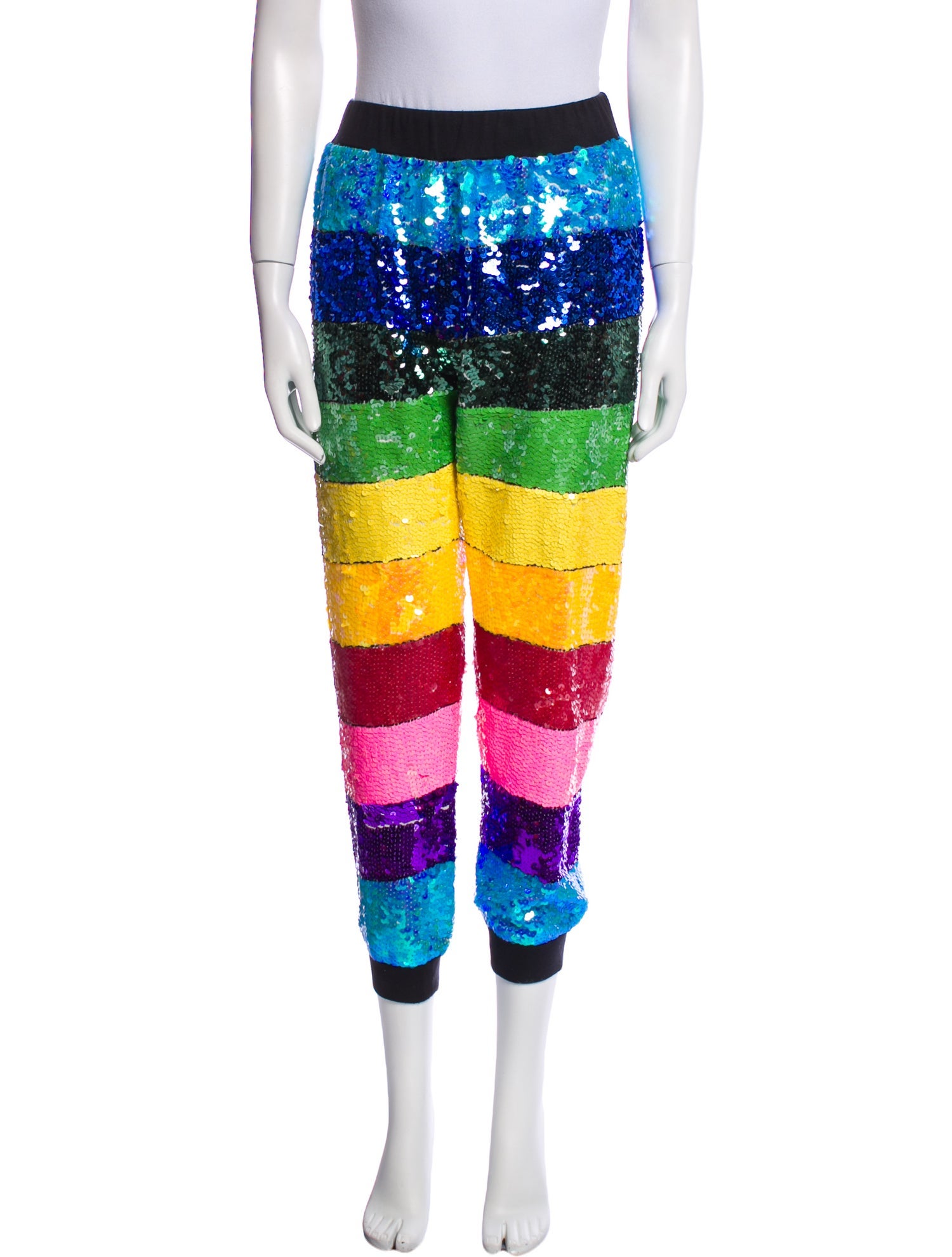 House of Mua Mua Printed Skinny Leg Pants