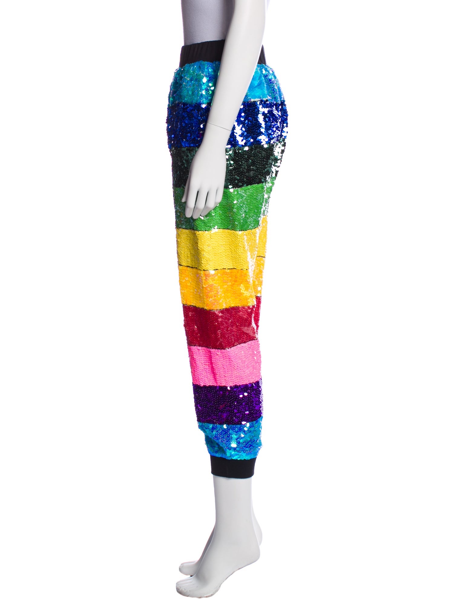 House of Mua Mua Printed Skinny Leg Pants