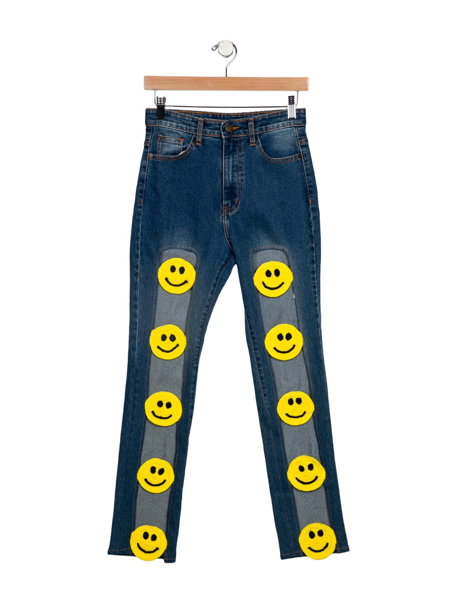 House of Mua Mua High-Rise Straight Leg Jeans