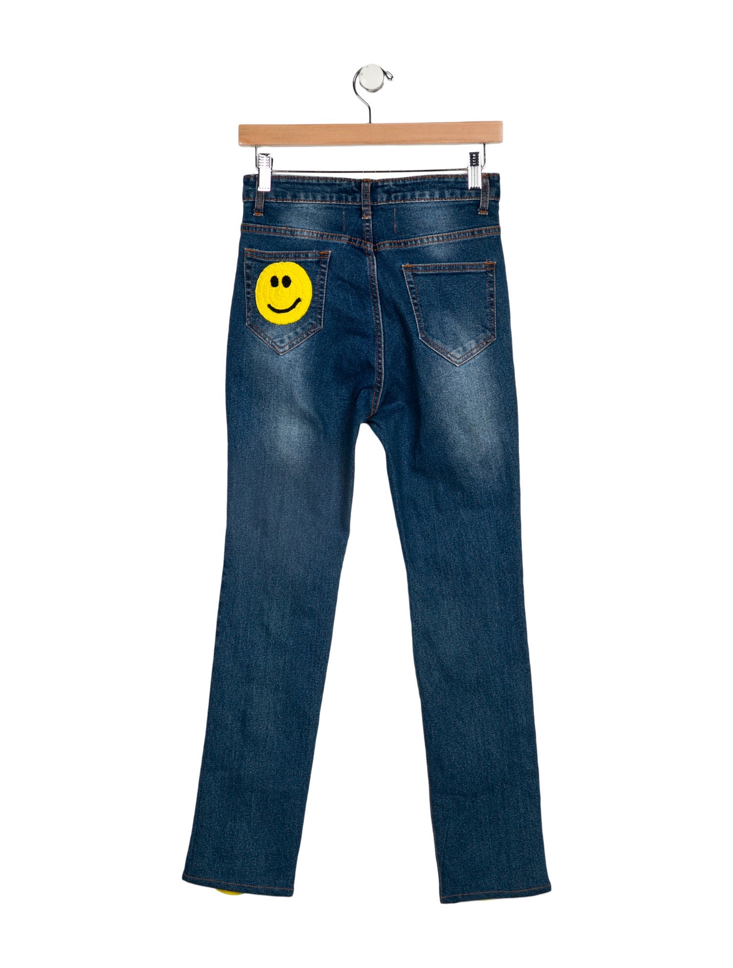 House of Mua Mua High-Rise Straight Leg Jeans