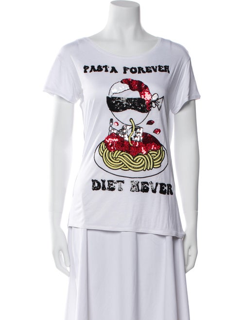 House of Mua Mua Graphic Print Crew Neck T-Shirt