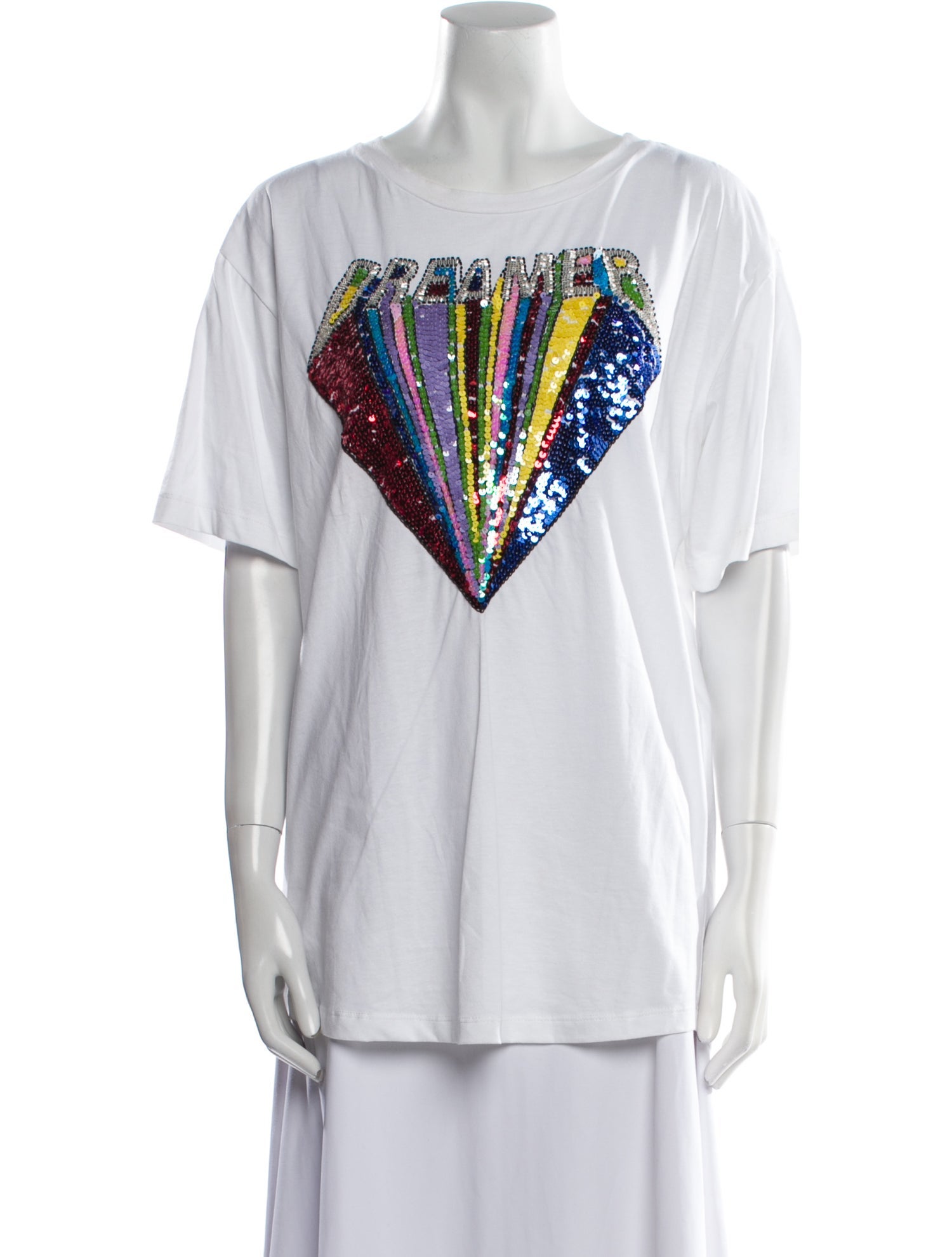 House of Mua Mua Graphic Print Crew Neck T-Shirt