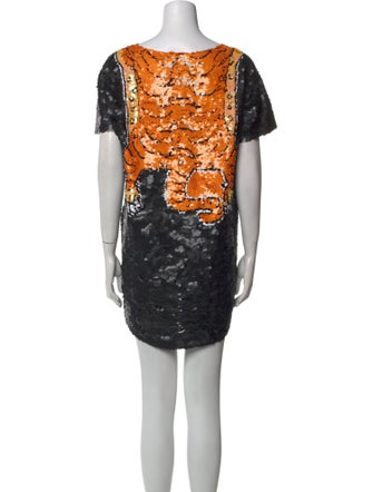 House of Mua Mua Printed Mini Dress