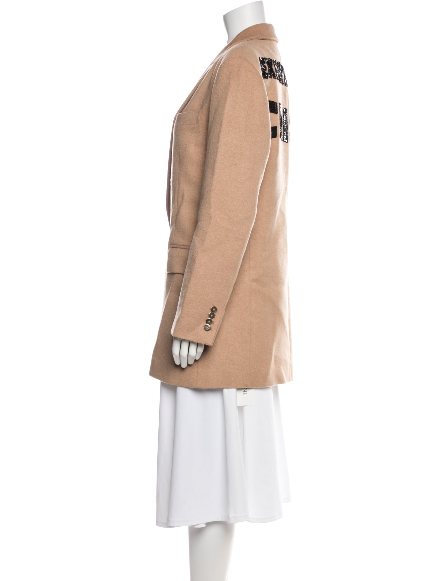 House of Mua Mua Merino Wool Coat