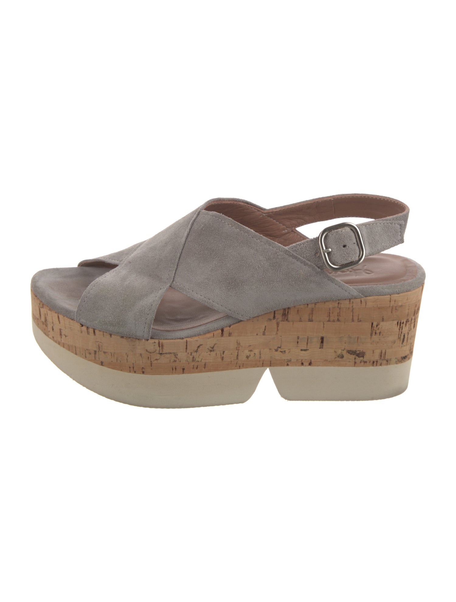 Homers Suede Slingback Sandals