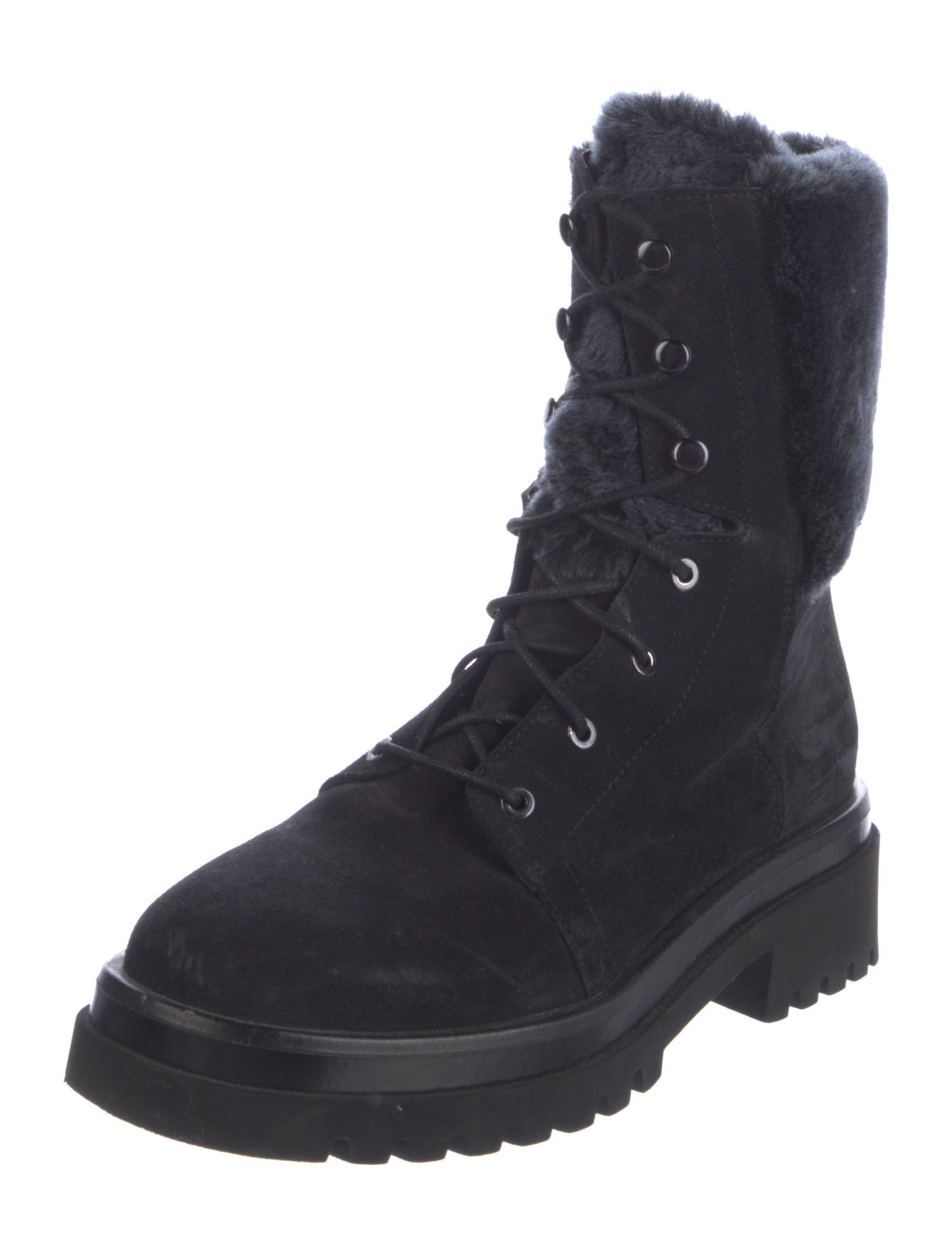Homers Suede Combat Boots