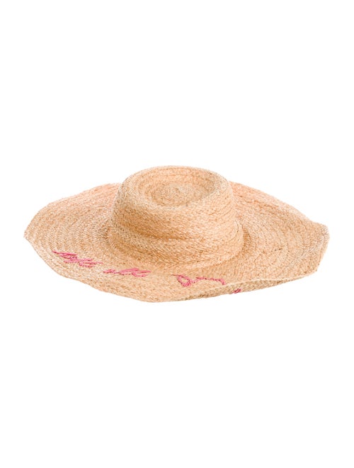 Hat Attack Whats Your Motto Sun Hat Tan