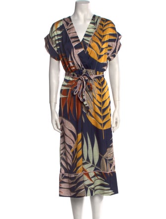 Hutch Printed V-Neck Jumpsuit